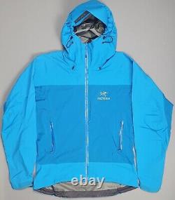 Arc'teryx Alpha Comp Hoody Jacket Men's Medium Hooded Waterproof Blue