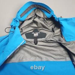 Arc'teryx Alpha Comp Hoody Jacket Men's Medium Hooded Waterproof Blue