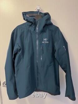 Arc'teryx Alpha FL Men Hardshell GoreTex Pro Climbing Alpine Hooded Jacket US M