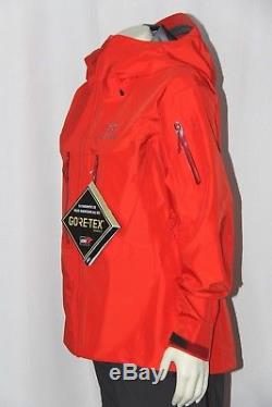 Arc'teryx Alpha SV Gore-Tex Pro Jacket Women's Medium M Cardinal (Red) NEW