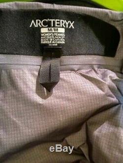 Arc'teryx Alpha SV Gore-Tex Pro Jacket Women's Medium Titanite ARCTERYX