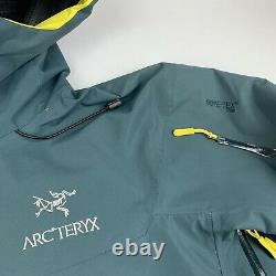 Arc'teryx Alpha SV Goretex Pro Jacket Mens Medium Zevan Green