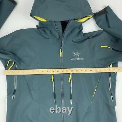 Arc'teryx Alpha SV Goretex Pro Jacket Mens Medium Zevan Green