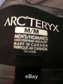 Arc'teryx Alpha SV Jacket Men's Medium Black Brand New With Tags