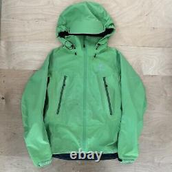 Arc'teryx Alpha SV Jacket Women's Medium Green Full Zip Hooded Gore Tex Winter