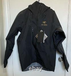 Arc'teryx Alpha SV Men's Jacket GORE-TEX Waterproof BLACK Size Small Large $799