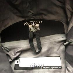 Arc'teryx leaf Alpha LT Jacket Black SizeM