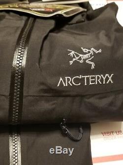 Arcteryx -2019 Alpha SV Jacket medium- Black Pro Shell $750 NWT