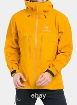 Arcteryx Alpha AR GORE-TEX PRO Jacket in Wildchild Yellow size Medium RRP £520