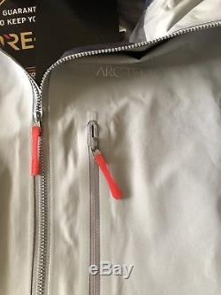 Arcteryx Alpha FL Jacket Mens / Medium / Stingrey / NWT