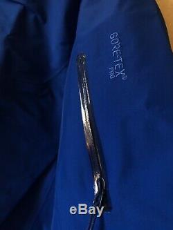 Arcteryx Alpha SV Gore-Tex Jacket Mens Medium Stellar Blue NWT Made In Canada