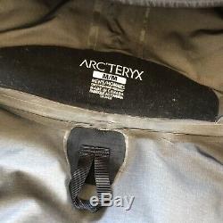Arcteryx Alpha SV Gore-Tex Pro Shell Jacket Black Medium Climbing Ski Walking