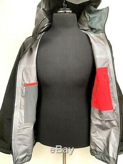 Arcteryx Alpha SV Jacket Black GTX Pro Shell Recco Medium $799 Made Canada NEW
