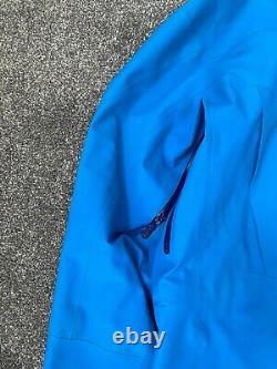 Arcteryx Alpha SV Jacket Coat Windbreaker Medium Blue Rare