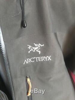 Arcteryx Alpha SV Jacket Coffee Bean Mens Medium M Made in Canada Arcteryx