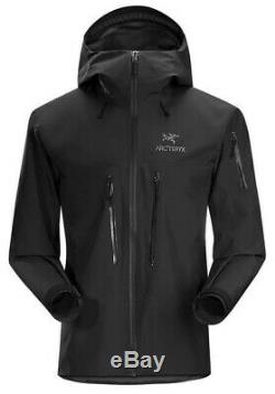 Arcteryx Alpha SV Jacket (Left Hand Zipper Blem), Medium, BNWT, Black