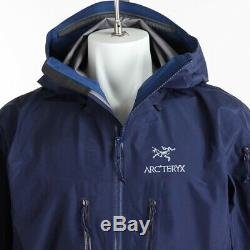 Arcteryx Alpha SV Jacket Men's Medium Blue