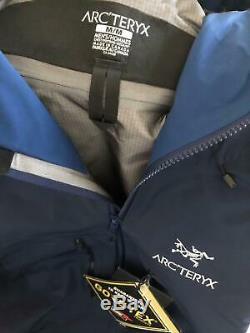 Arcteryx Alpha SV Jacket Men's Medium Inkwell New With Tags