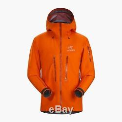 Arcteryx Alpha SV Jacket Mens Medium BNWT, Trail Blaze Color, 2020 Edition