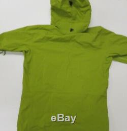 Arcteryx Alpha SV Jacket Mens Medium Green Hoodie Canada Gore Tex Hardshell