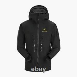 Arcteryx Alpha SV Jacket Mens Size MEDIUM Color Black
