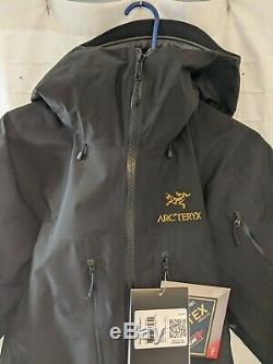 Arcteryx Alpha SV Jacket Mens Size Small 24K Black