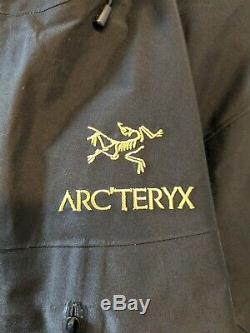 Arcteryx Alpha SV Jacket Mens Size Small 24K Black