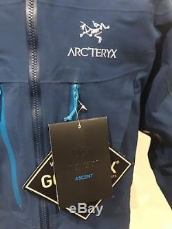 Arcteryx Alpha SV Mens Medium NWT Poseidon $750