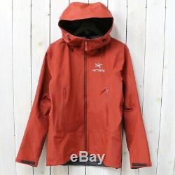 Arcteryx Beta SL Gore-tex Jacket Mens Size Medium waterproof Red rain AR alpha