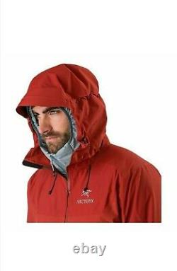Arcteryx Beta SL Gore-tex Jacket Mens Size Medium waterproof Red rain AR alpha