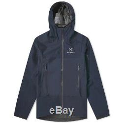 Arcteryx Beta SL Gore-tex Jacket Mens Size Medium waterproof blue rain AR alpha