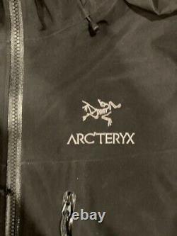 Arcteryx SV Alpha Gore-Tex Jacket Size Medium Black Exc Great Deal Retail $749