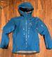 Arcteryx Sv Alpha Gore-tex Jacket Size Medium Blue Exc Great Deal Retail $749