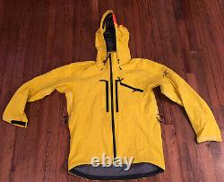 Arcteryx Ski Guide Jacket Mens Medium Viper Yellow Gore-tex Pro Alpha SV
