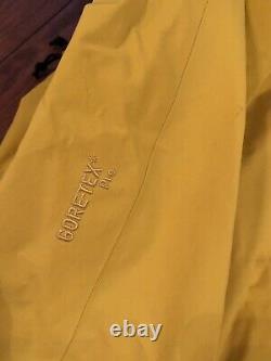 Arcteryx Ski Guide Jacket Mens Medium Viper Yellow Gore-tex Pro Alpha SV