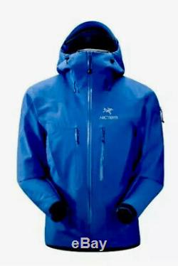 Arteryx Shell Alpha SV Jacket NEW with tags! Stellar color (Blue) Mens size M
