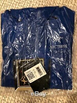 Arteryx Shell Alpha SV Jacket NEW with tags! Stellar color (Blue) Mens size M