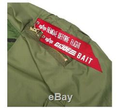BAIT x Alpha Industries x GI JOE Mens Med Military Reversible Jacket Hasbro Sdcc