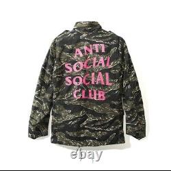 BRAND NEW AUTHENTIC A. SOCIAL CLUB ASSC SS18 ALPHA TIGER JACKET SIZE Small