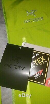 BRAND NEW! Arcteryx Men's Alpha SV Utopia Green Jacket 18082 Size Med with Tags