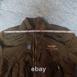 BREITLING ALPHA collaboration jacket brown M size new 2311M