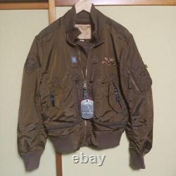 BREITLING ALPHA collaboration jacket brown M size new 2311M