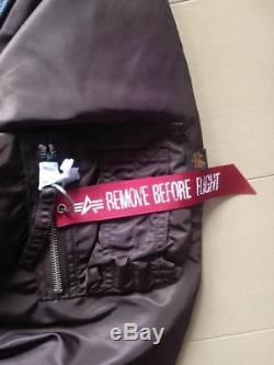 BREITLING Pilot Jacket Alpha Industries Size M Not Sold in Stores Mens 001A
