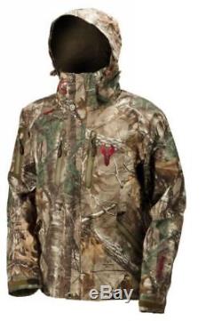 Badlands Alpha Breathable Waterproof Lightweight Hunting Jacket w Hood, Medium