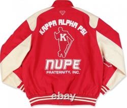 Big Boy Kappa Alpha Psi Divine 9 S11 Mens Racing Twill Jacket
