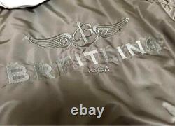 Breitling x Alpha MA-1 Jacket New Unused Rare Novelty Size M