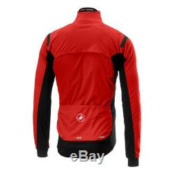 Castelli Alpha RoS Gore Tex Softshell Long Sleeve Jacket Red RRP £280