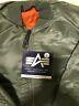 G. I. Usaf Ma-1 Green Flyers Jacket By Alpha Industries, Made In Usa