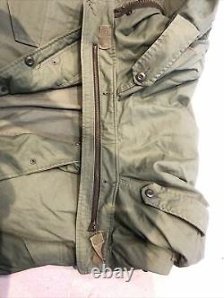 Genuine Alpha Industries M65 Army Field Jacket Large Regular Peace Patches