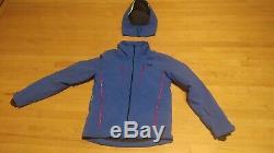 Helly Hansen Alpha 3.0 Jacket Men's Olympian Blue With Red Accents Medium